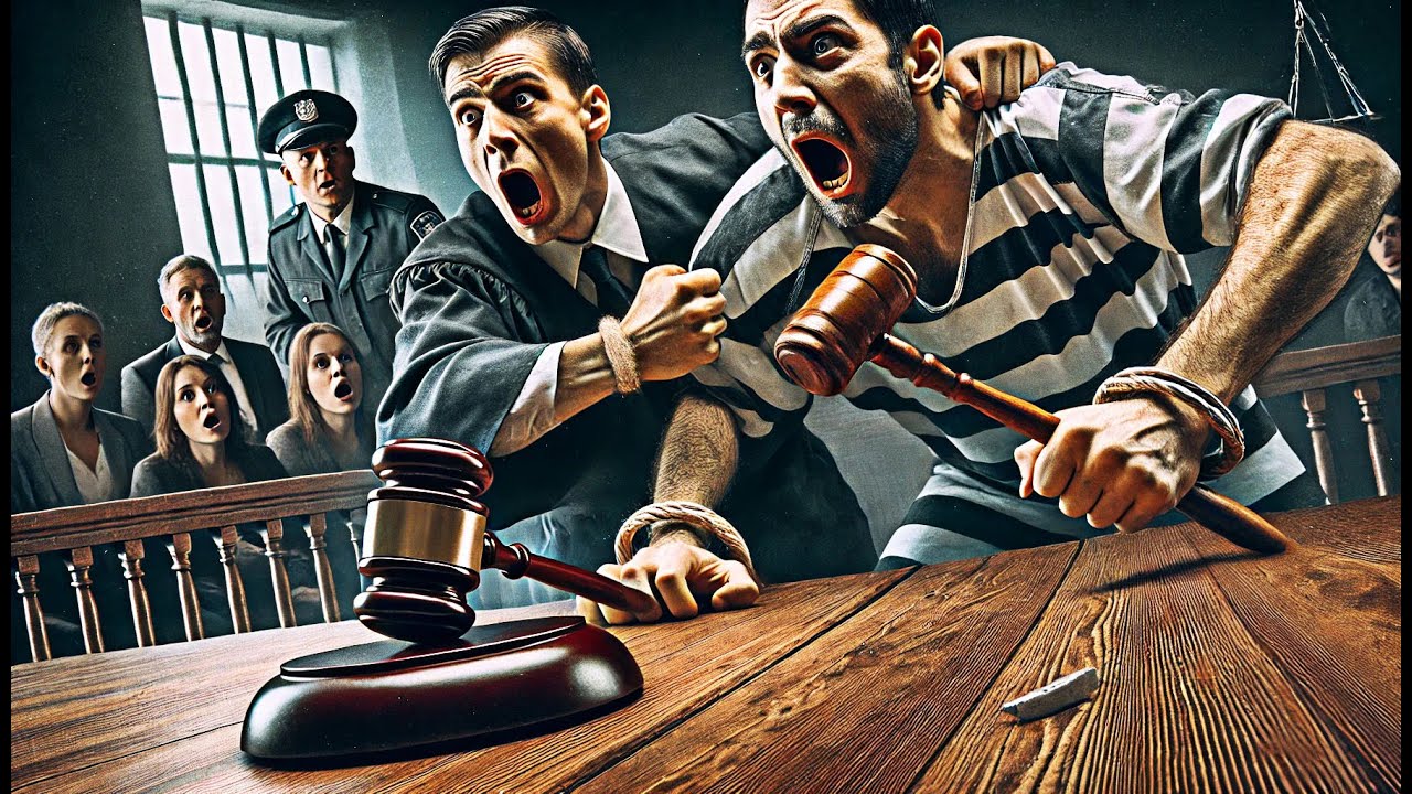 Convicts ATTACKING In Court: Shocking Footage Revealed!
