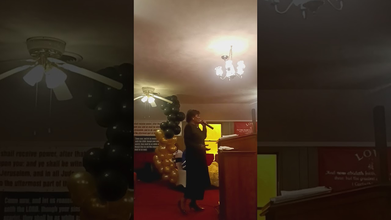 Pastor Martha Bridges - Thank you Lord