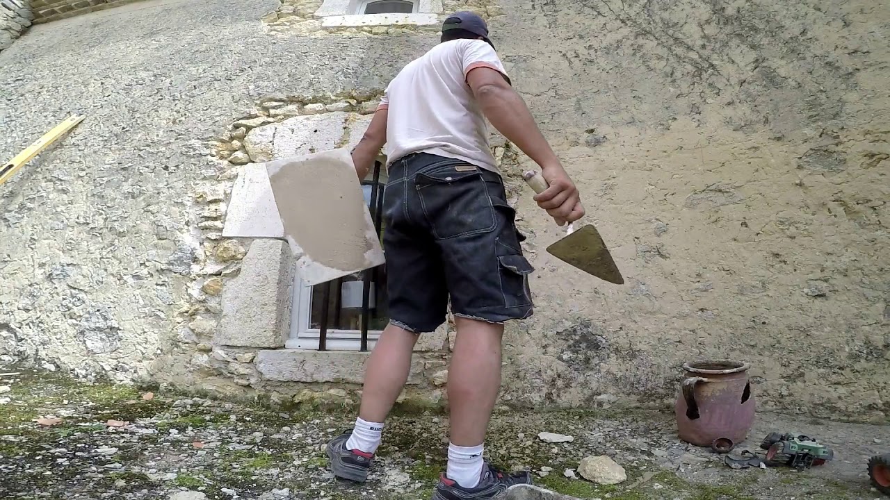 enduit ancien et restauration de façades  - vidéo n°22
