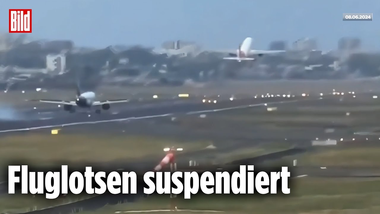 MUMBAI: Horror-Moment auf dem Rollfeld