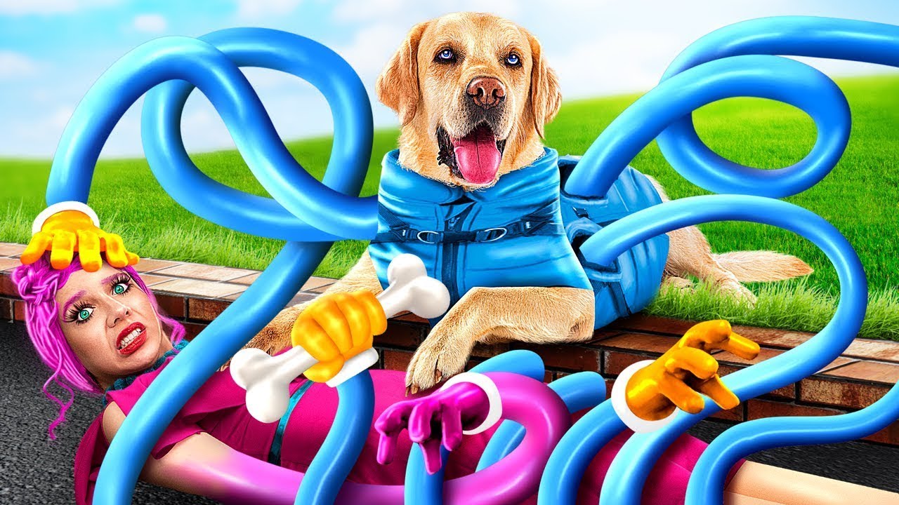 Extreme Umgestaltung von Doggy Long Legs! / Poppy Playtime Raum - Umgestaltung!
