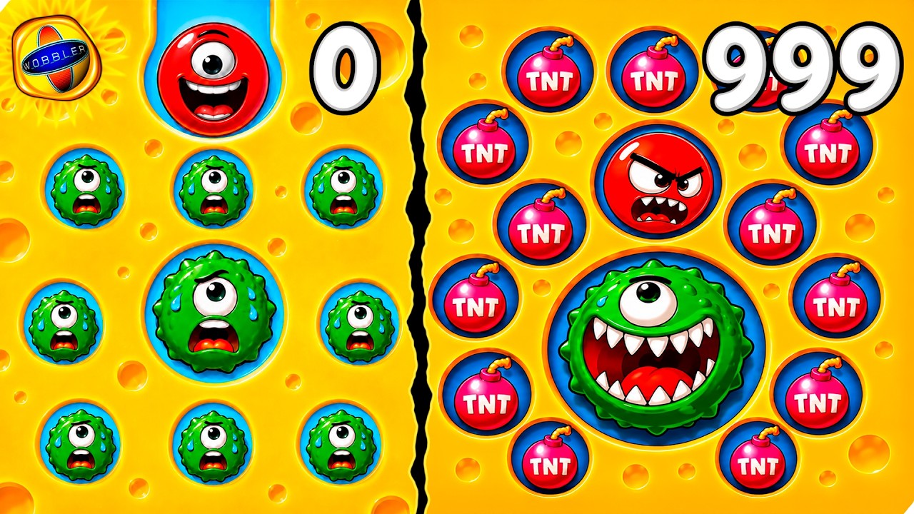 🌞DIFFICULT? PUZZLE! - Hungry Balls #15