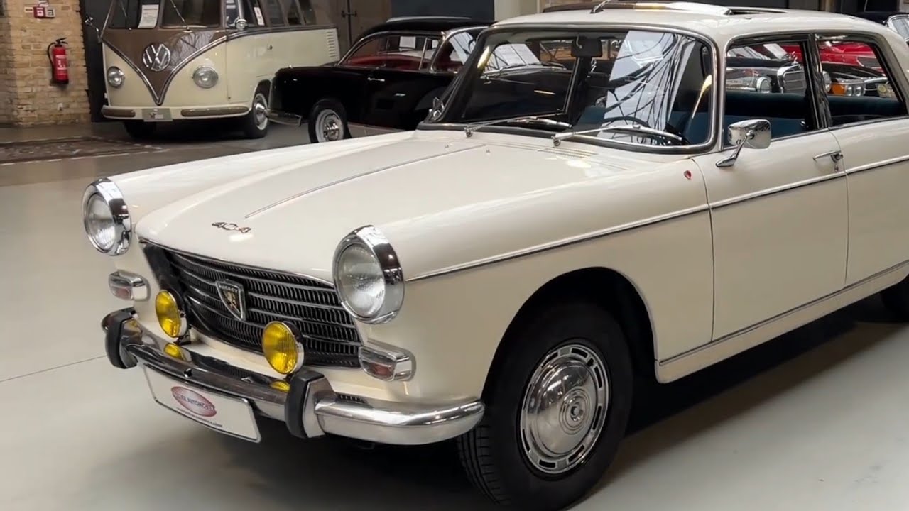 بيجو 404 اوتوماتيك Peugeot 404 Super luxe Automatic  1967