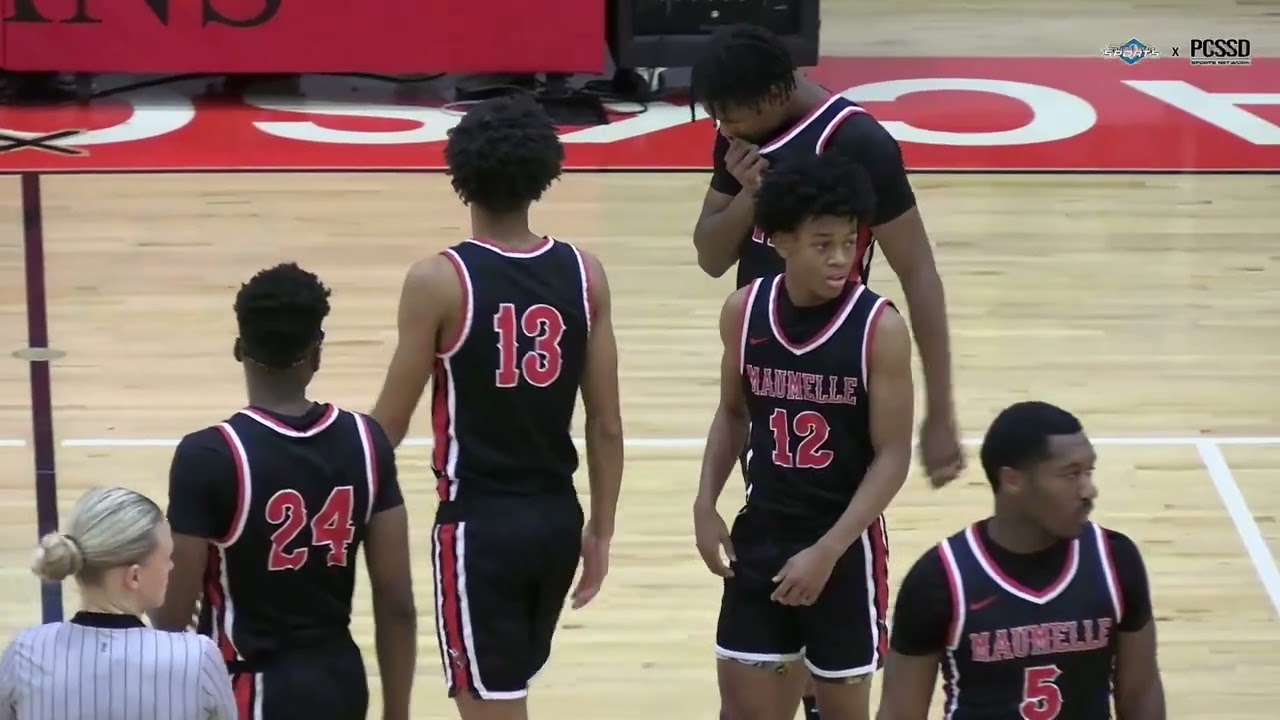 Varsity Boys Basketball. Maumelle Hornets @ Jacksonville Titans.