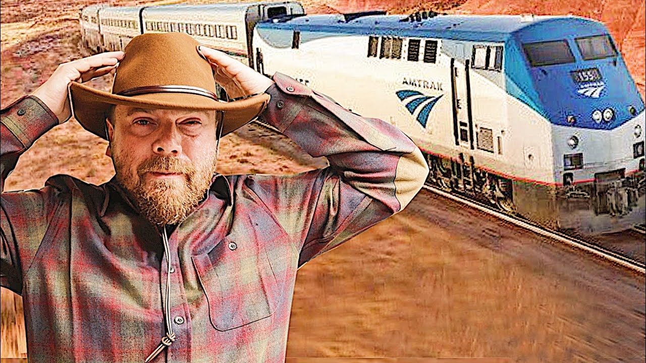 🇺🇸 Scottish Guy Rides AMTRAK Train in AMERICA For the First Time 🏴󠁧󠁢󠁳󠁣󠁴󠁿