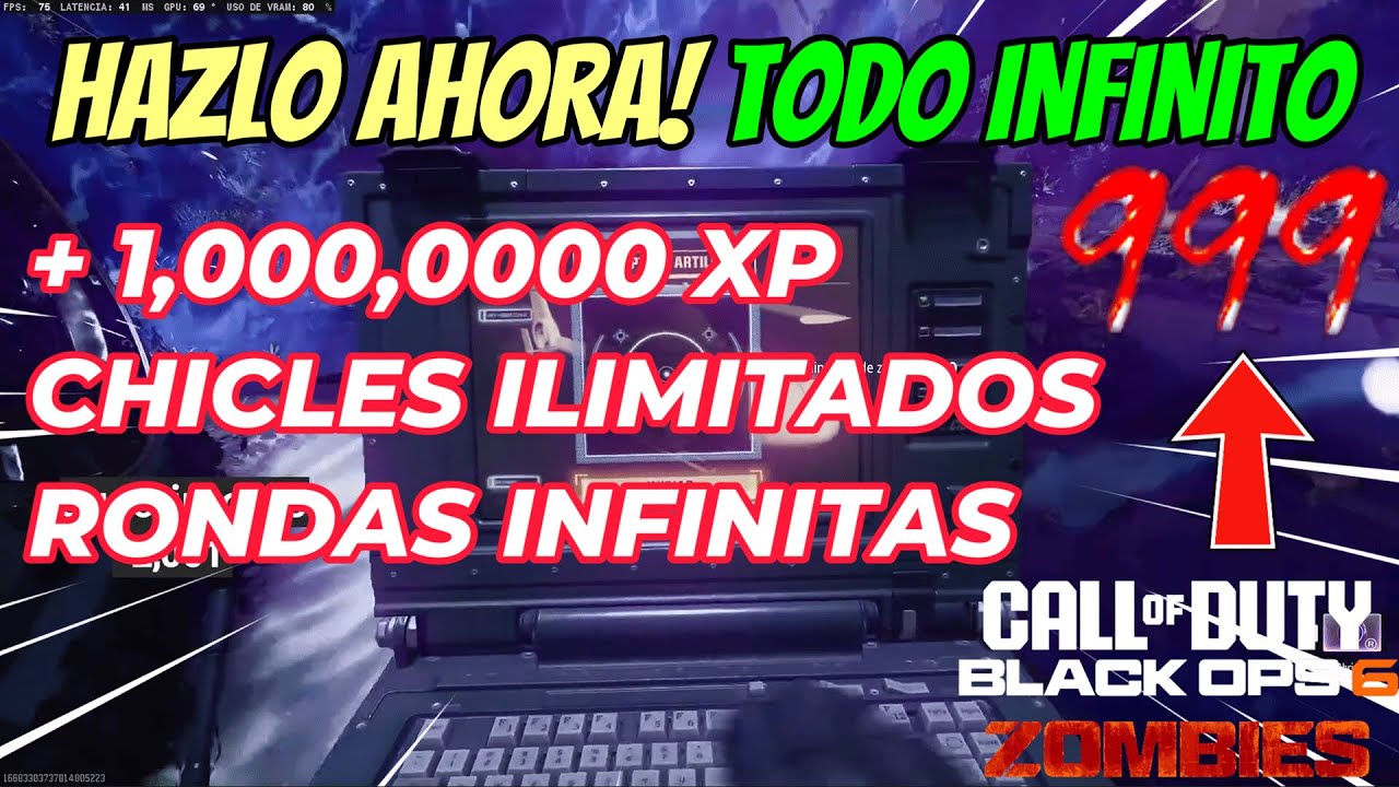 XP Y CHICLES INFINITOS BO6 GLITCHES AFK DESPUES DEL PARCHE #callofduty