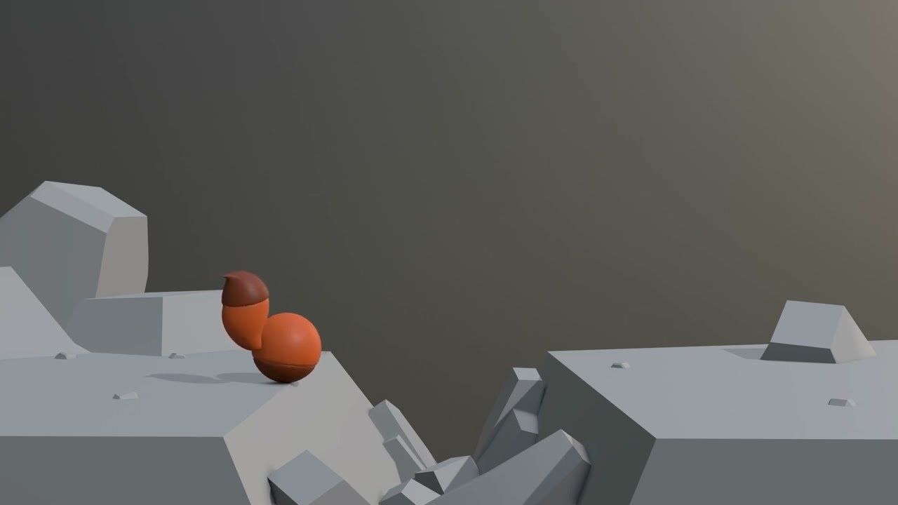 Blender Animation exercise - Ball tail rig