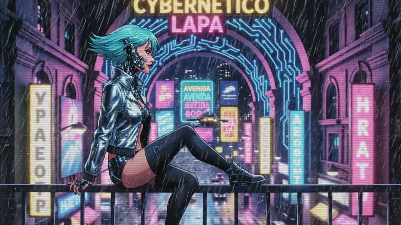 1997 NEON ARCHES OF LAPA // Synthwave, Cyberpunk, Retrowave, Vaporwave