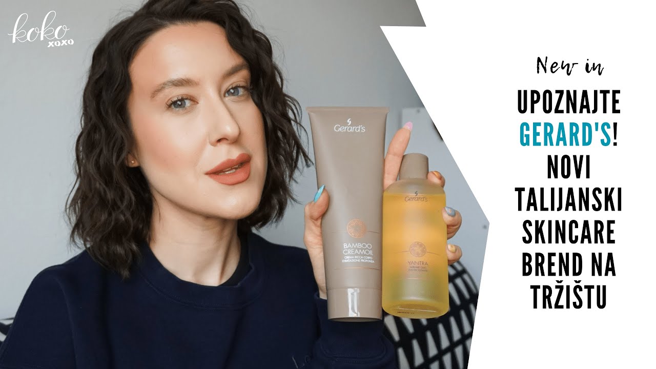 Upoznajte NOVI skincare brend na tržištu; talijanski Gerard's! recenzije + kod za popust😍 ~ Koko