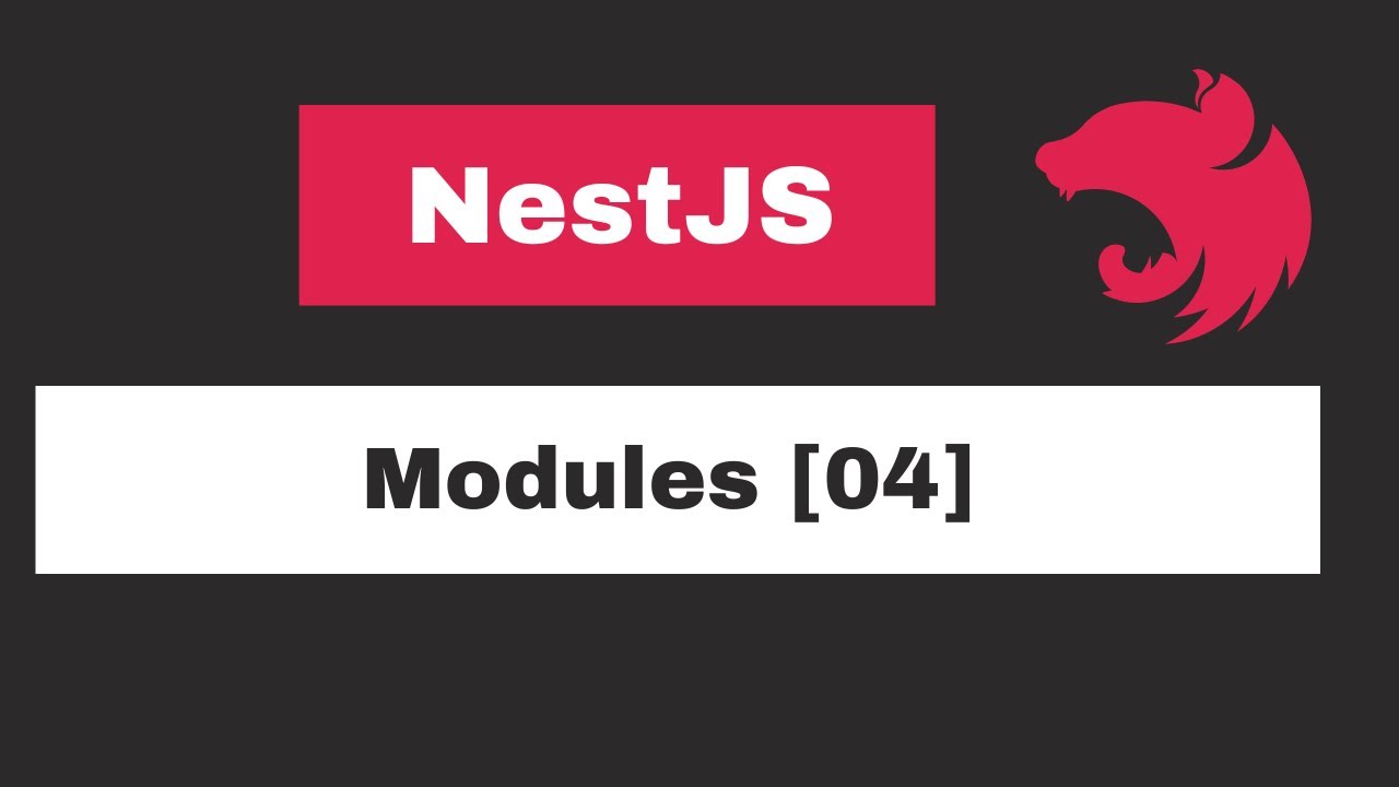 NestJs - Модули [04]