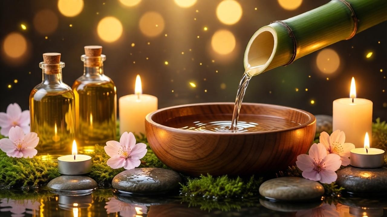 Relaxing Piano Music for Stress Relief + Water Sounds 🌿 Music for Deep Sleep, Spa, Meditation