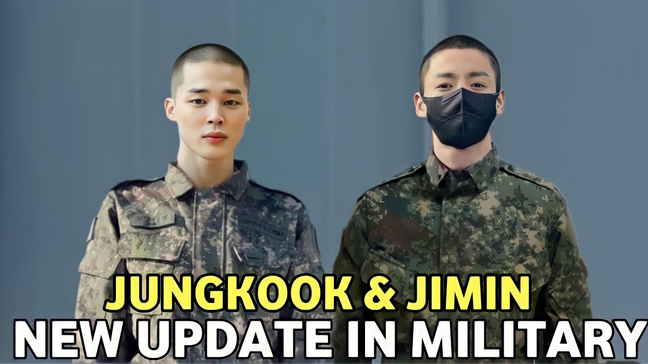 BTS Jungkook & Jimin Latest News In The Military Service Jungkook and Jimin military Routine