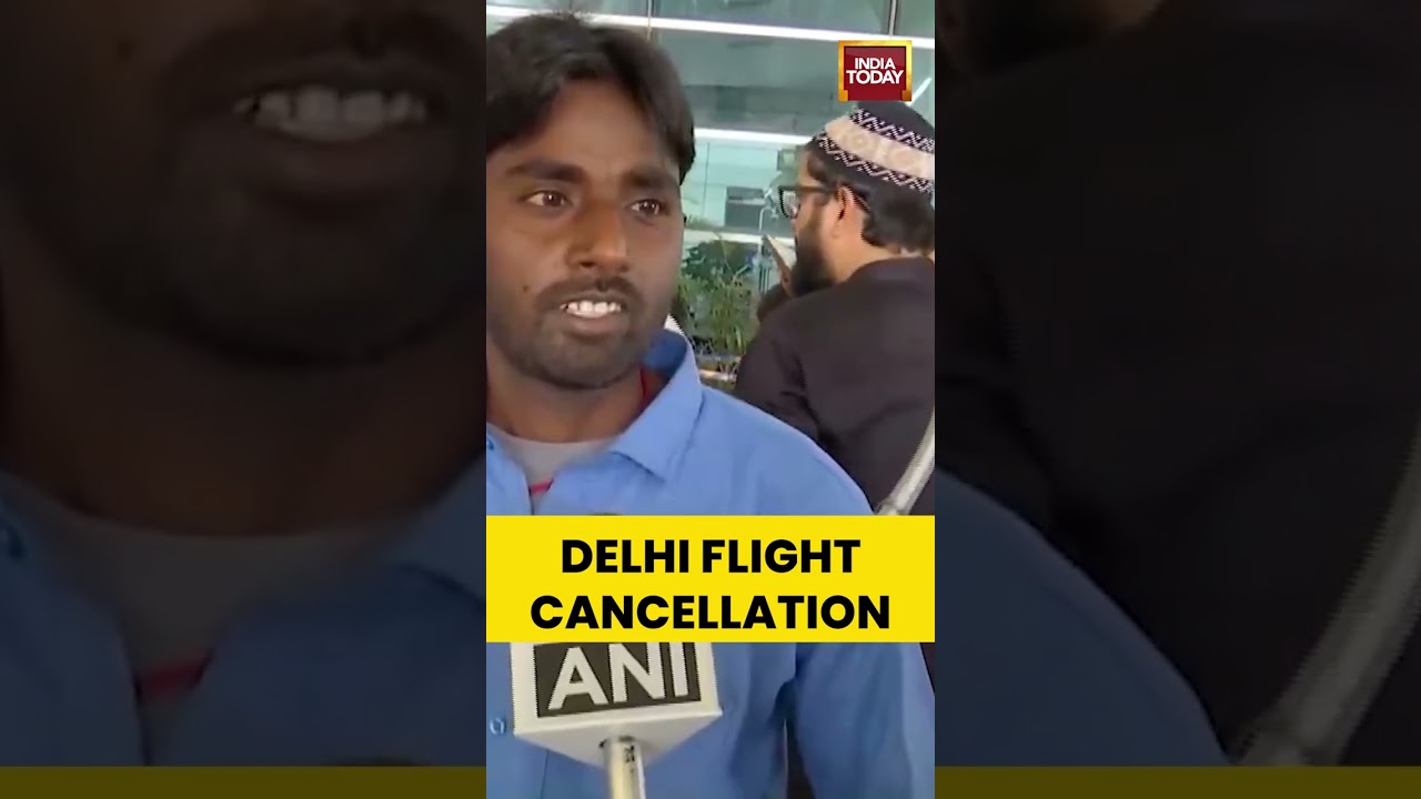 Big Flight Cancellations At The Delhi Airport Towards Middle East | War Update | Iran #iranisraelwar