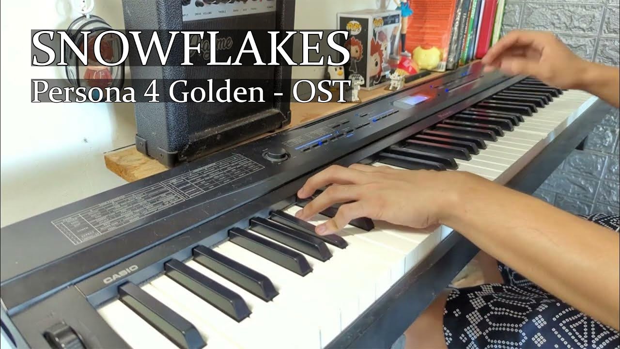 Persona 4 Golden / ペルソナ4 ザ・ゴールデン OST - SNOWFLAKES (Piano)