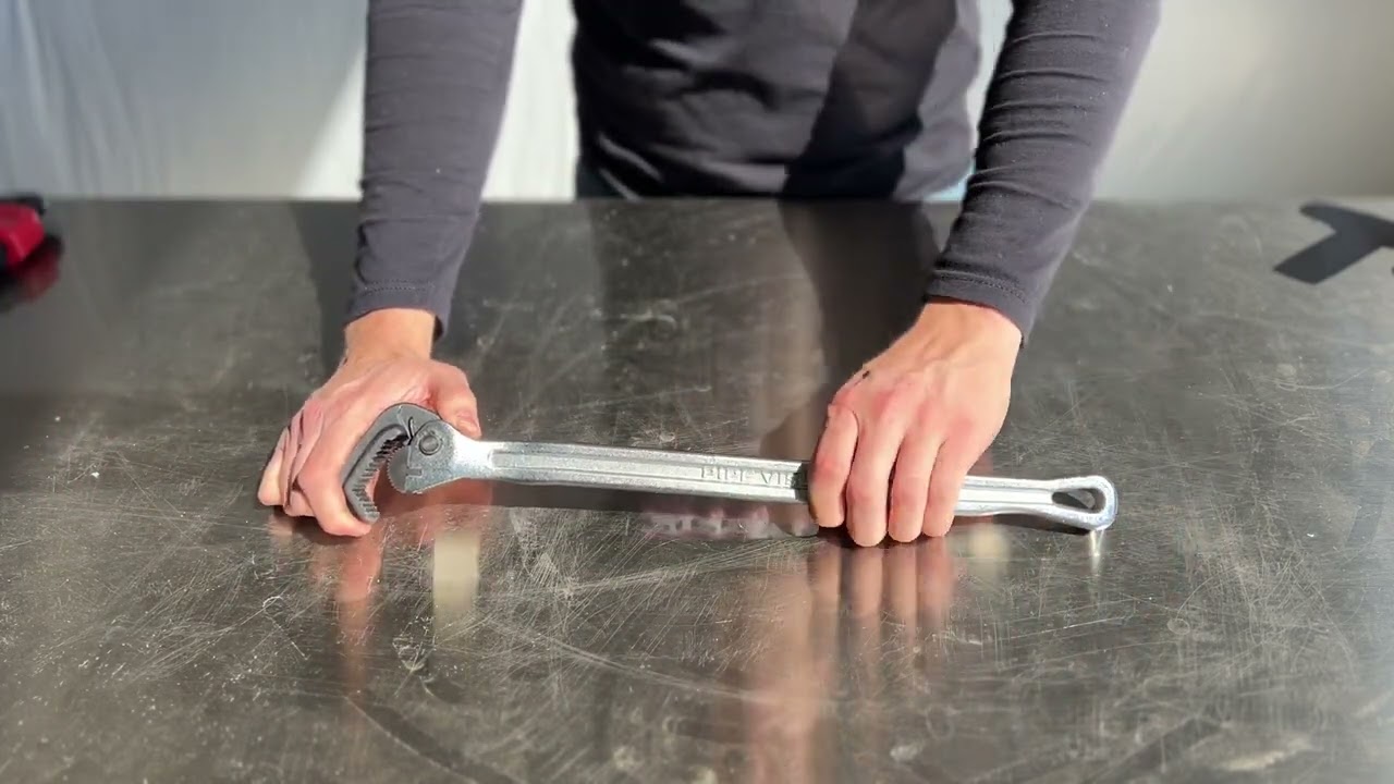 The Best Extended Leverage Pipe Wrench. The New Amigo XL.