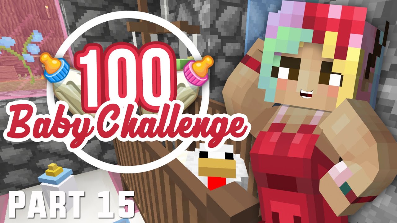 Minecraft: 100 Baby Challenge - Ep 15 - Nursery fun!