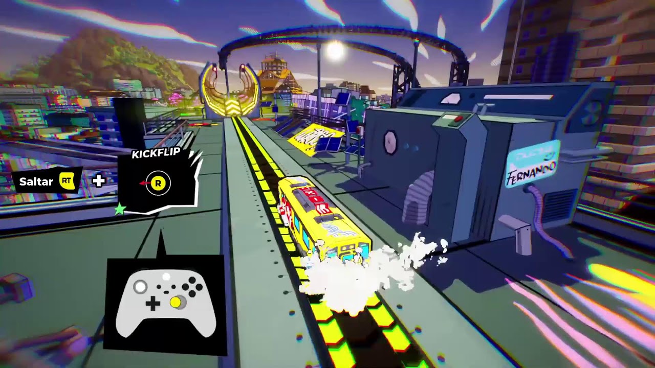 Demo de Denshattack! juego al estilo Sonic