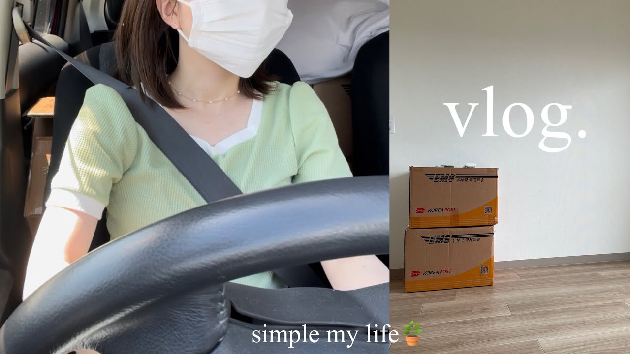 KR)引越しvlog｜24歳初めて小さいお家を借りた🪴🏠🐶｜ハプニング多いけどこれも勉強。