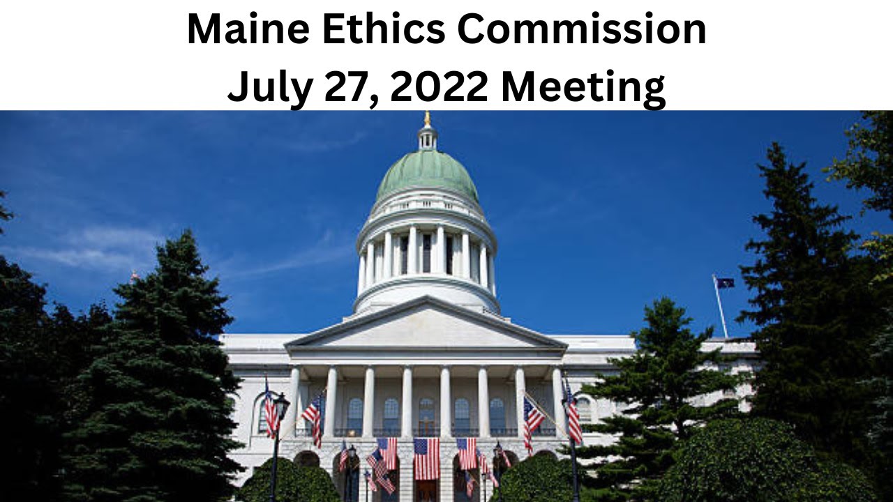 July 27, 2022 Commission Meeting