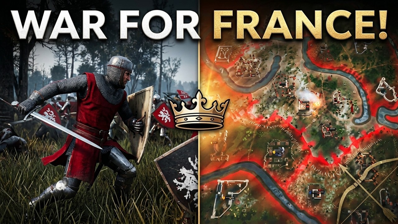 Voor De Kroon: Showing Off the New 1337 Hundred Years' War Mod – Epic England vs France Campaign!