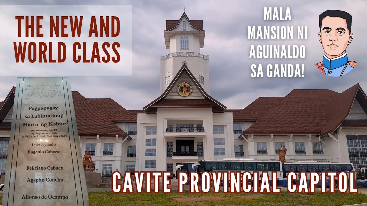 NEW CAVITE CAPITOL BUILDING | Modern Filipino Architecture in Trece Martires City 2025