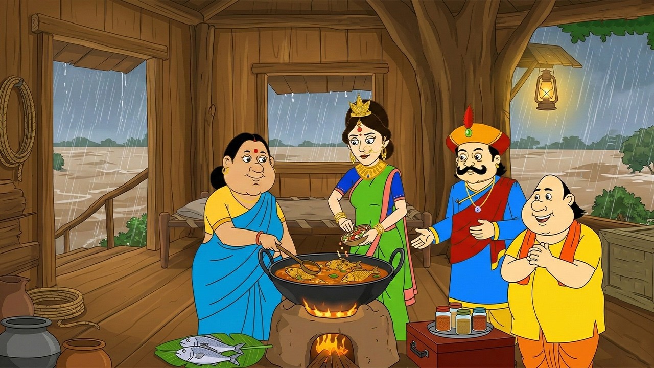 রানি এবং গিনি মিলে বৃষ্টির মধ্যে রাজা এবং গোপাল দাদার জন্য খাবার তৈরি করেছেন | Gopal Bhar | New 2026