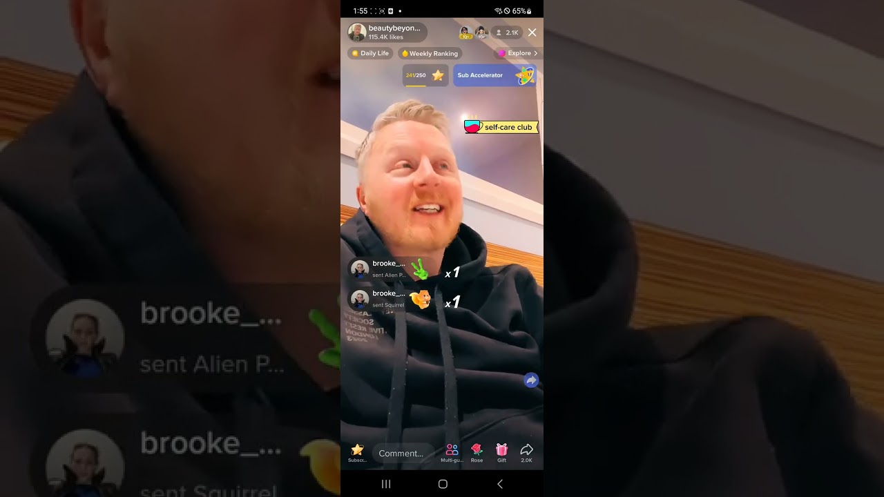 Paul Breach depressed after breakup, TikTok Live, March 13, 2023