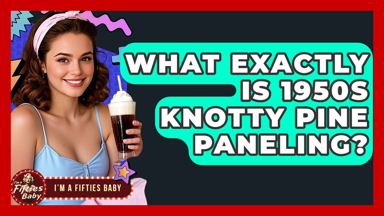 What Exactly Is 1950s Knotty Pine Paneling? - Im a 50s Baby