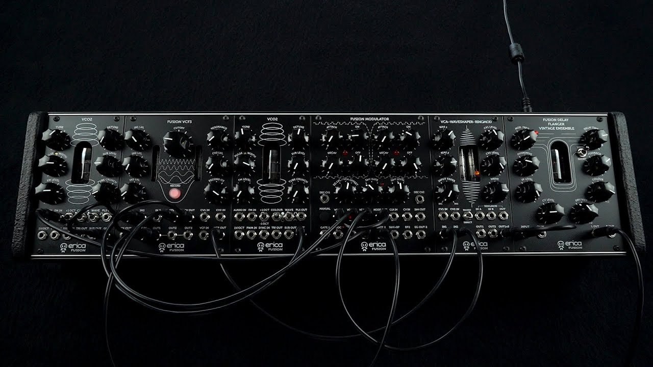Erica Synths Fusion System II sound demo