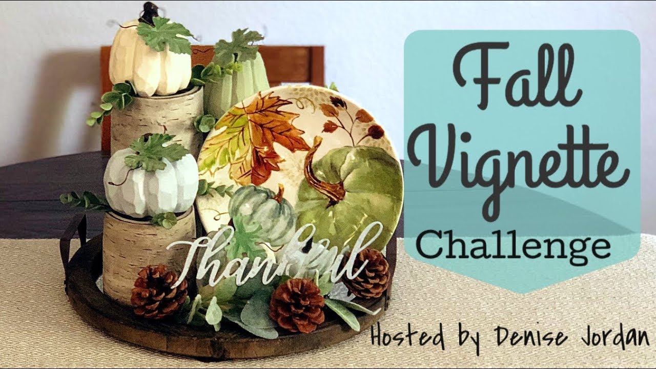 Fall Kitchen Vignette Challenge Hosted by Denise Jordan | FALL KITCHEN VIGNETTE
