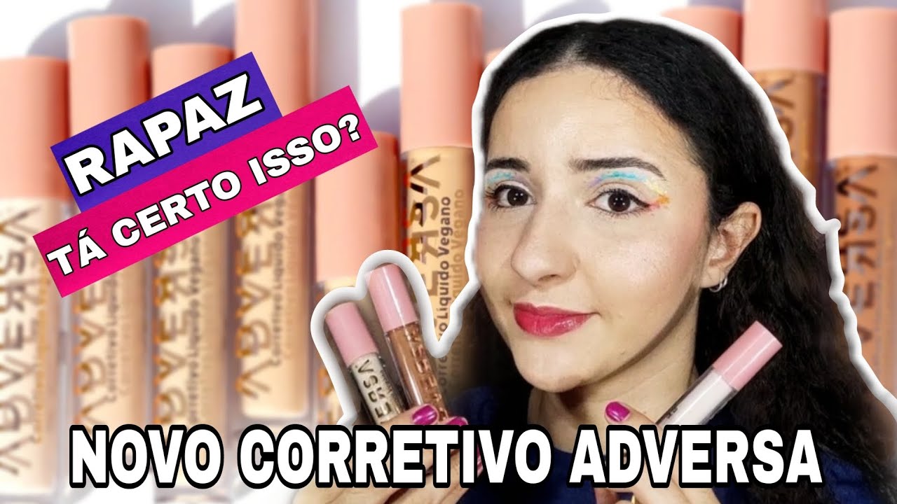 PRIMEIRAS IMPRESSÕES: *NOVO* CORRETIVO LÍQUIDO ADVERSA - tem coisa errada aqui