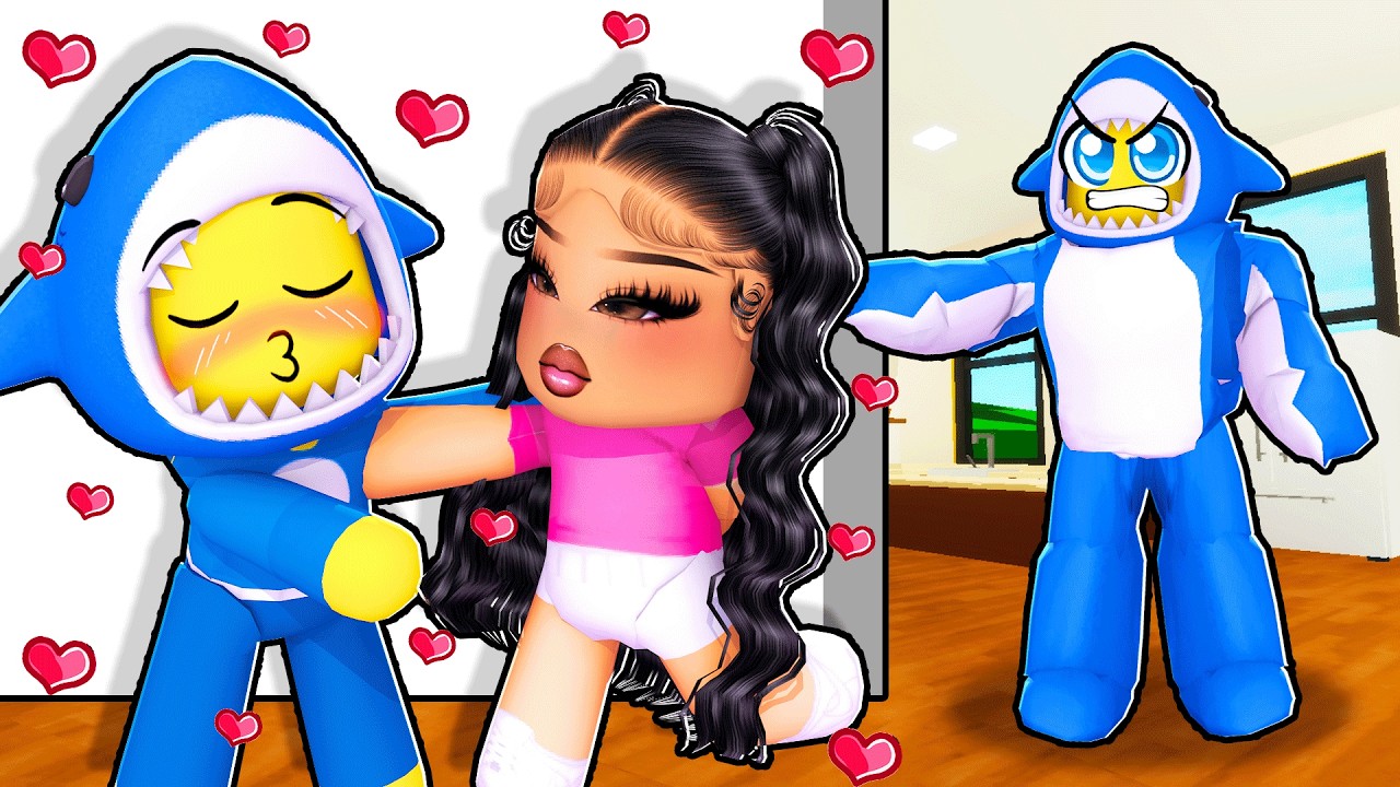 J’AI SURPRIS BÉBÉ SNAPY avec UNE PETITE AMIE RÉALISTE sur ROBLOX