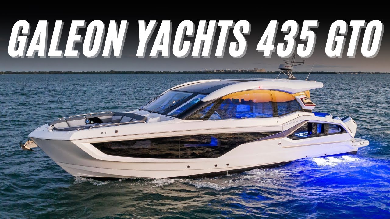 Подробный обзор Galeon Yachts 435 GTO!
