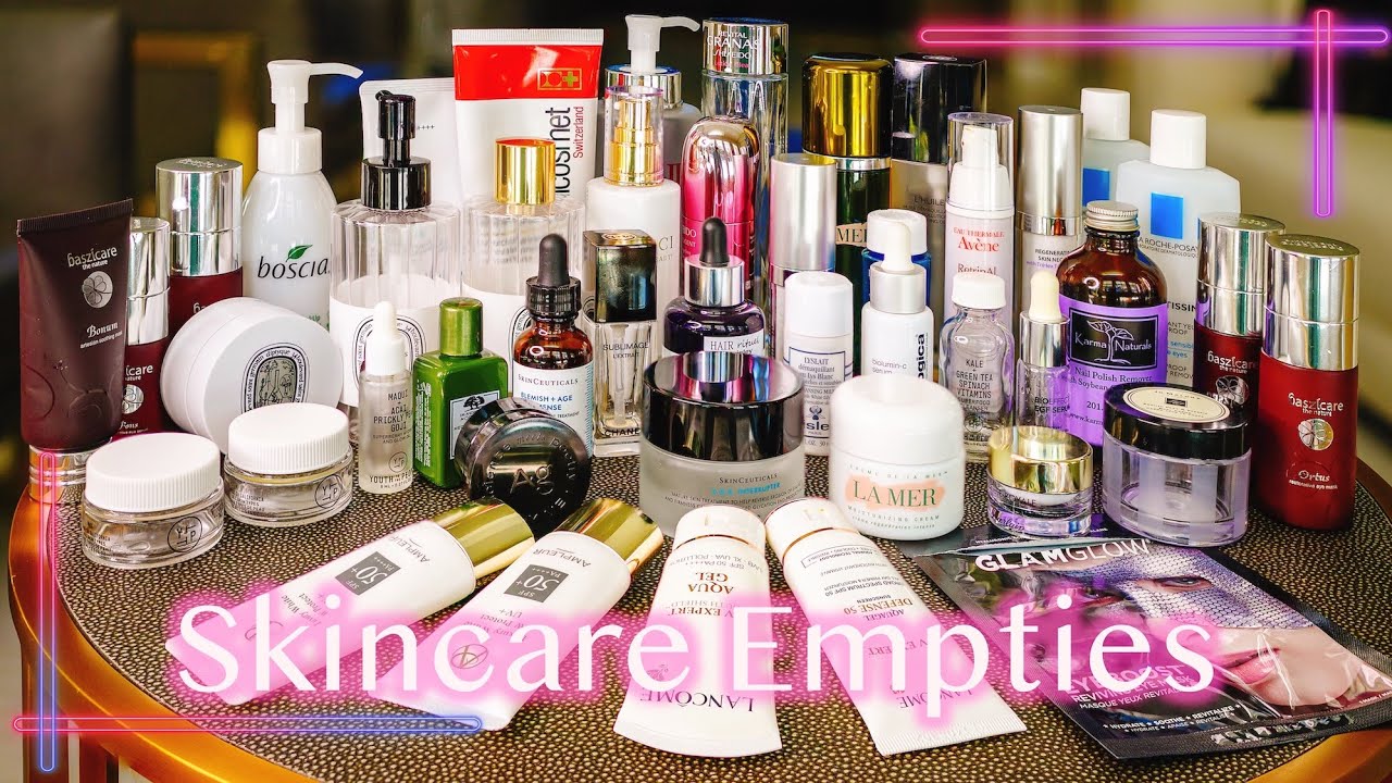 【Anna阿姨 空瓶#8】半年的空瓶”大户“Half Year Skincare Empties 近50个 | 2019年9月-2020年3月| 熟龄中性皮
