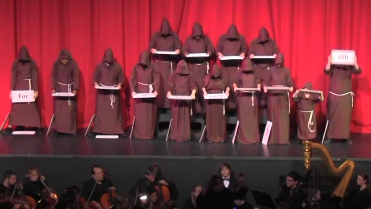 2012 Christmas Gala:  Hallelujah Monks