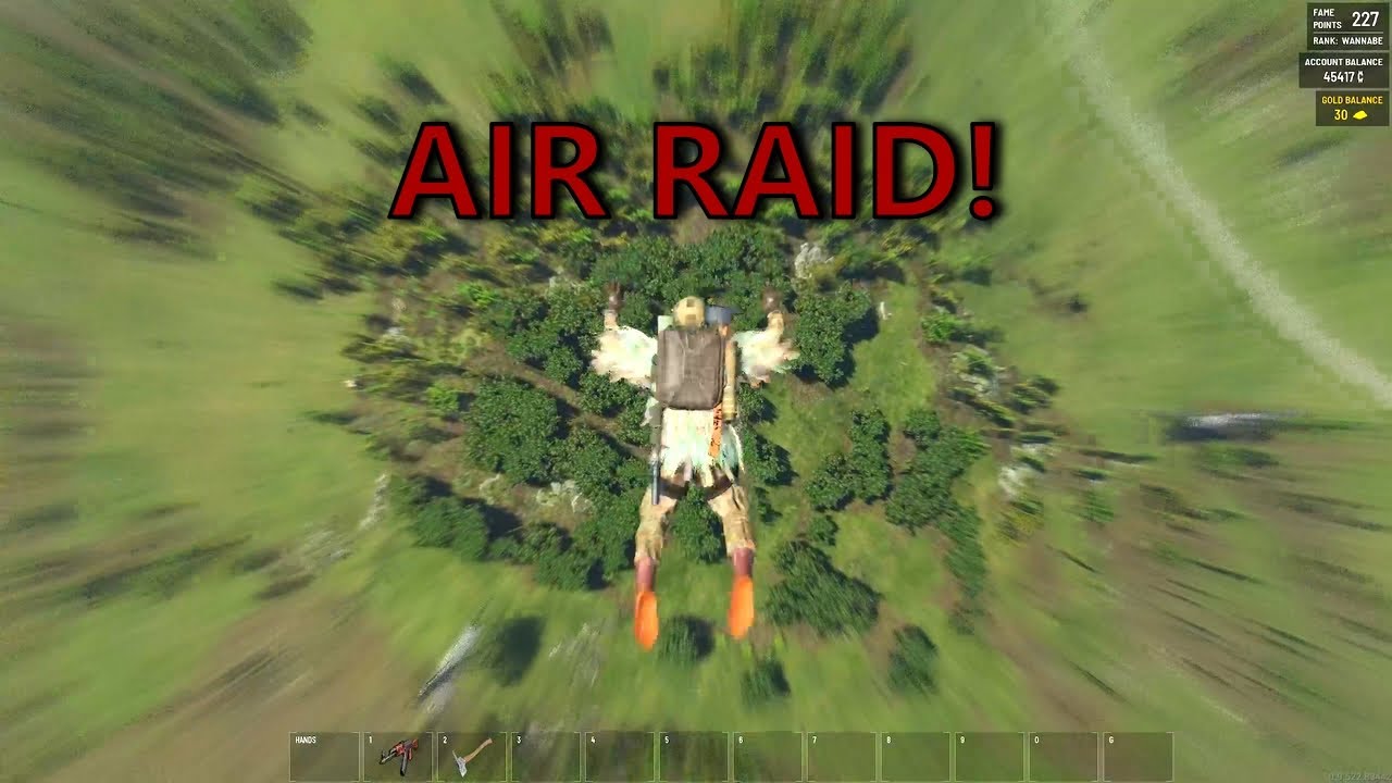 SCUM 0.95 Raid - The Air Raid