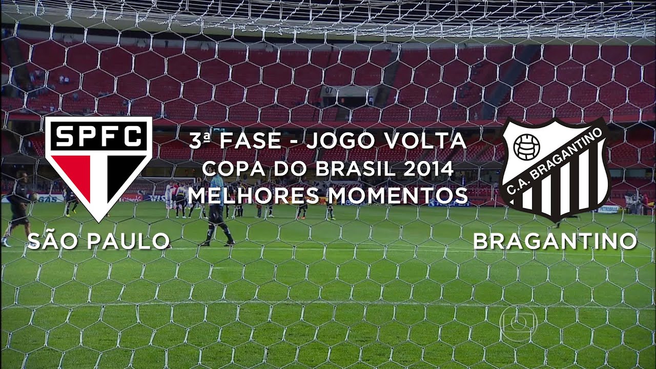 Melhores Momentos - São Paulo 1 x 3 Bragantino-SP - Copa do Brasil 2014 - 13/08/2014