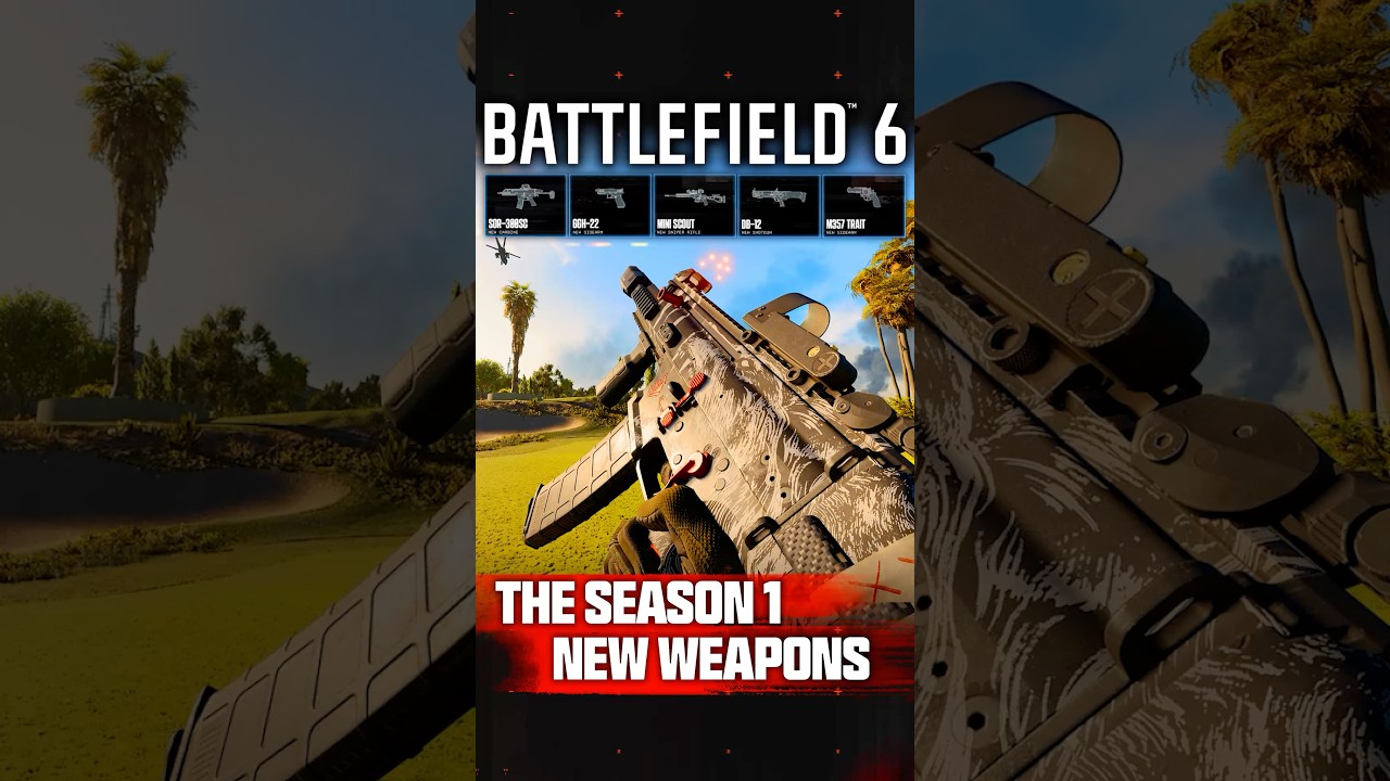 Battlefield 6: These Are the New Season 1 Weapons...