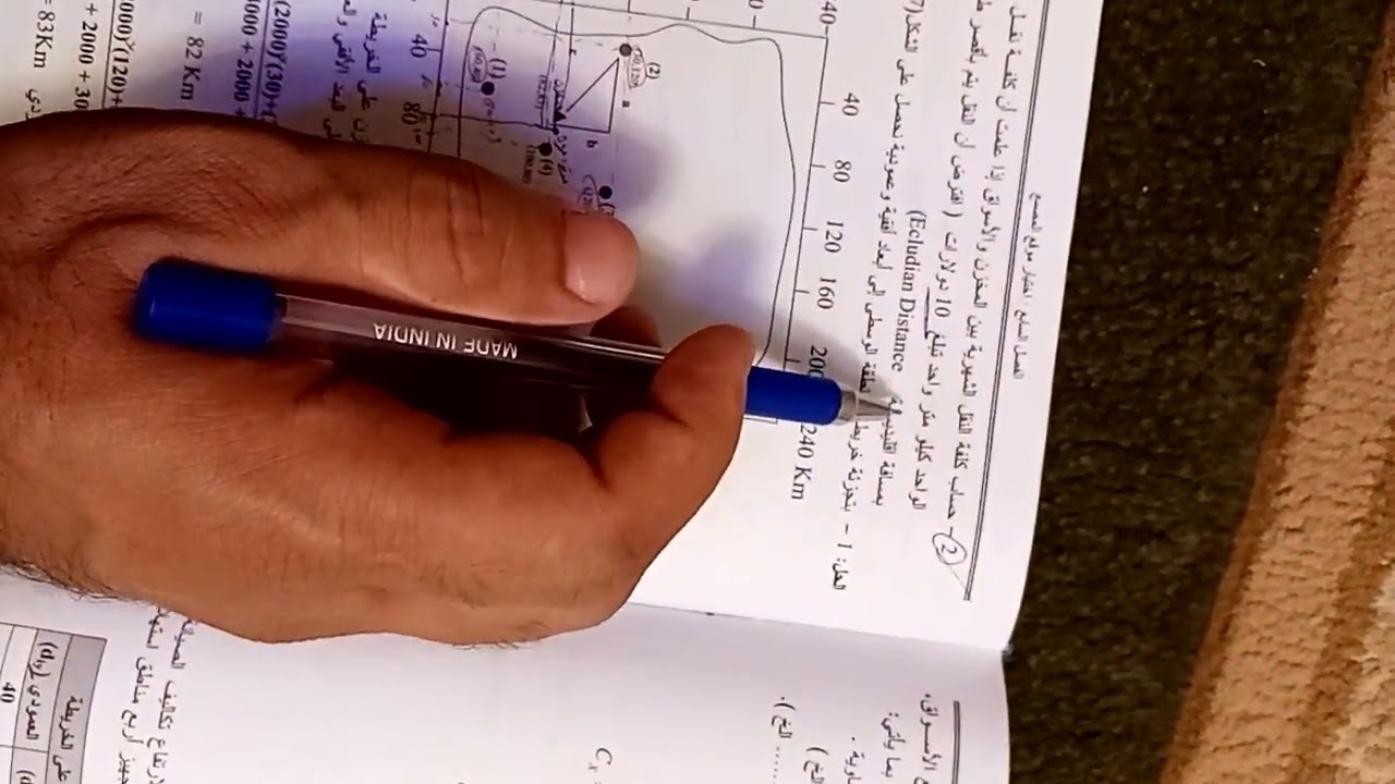 ادارة الانتاج والعمليات الفصل السابع اسلوب مركز الجاذبيه