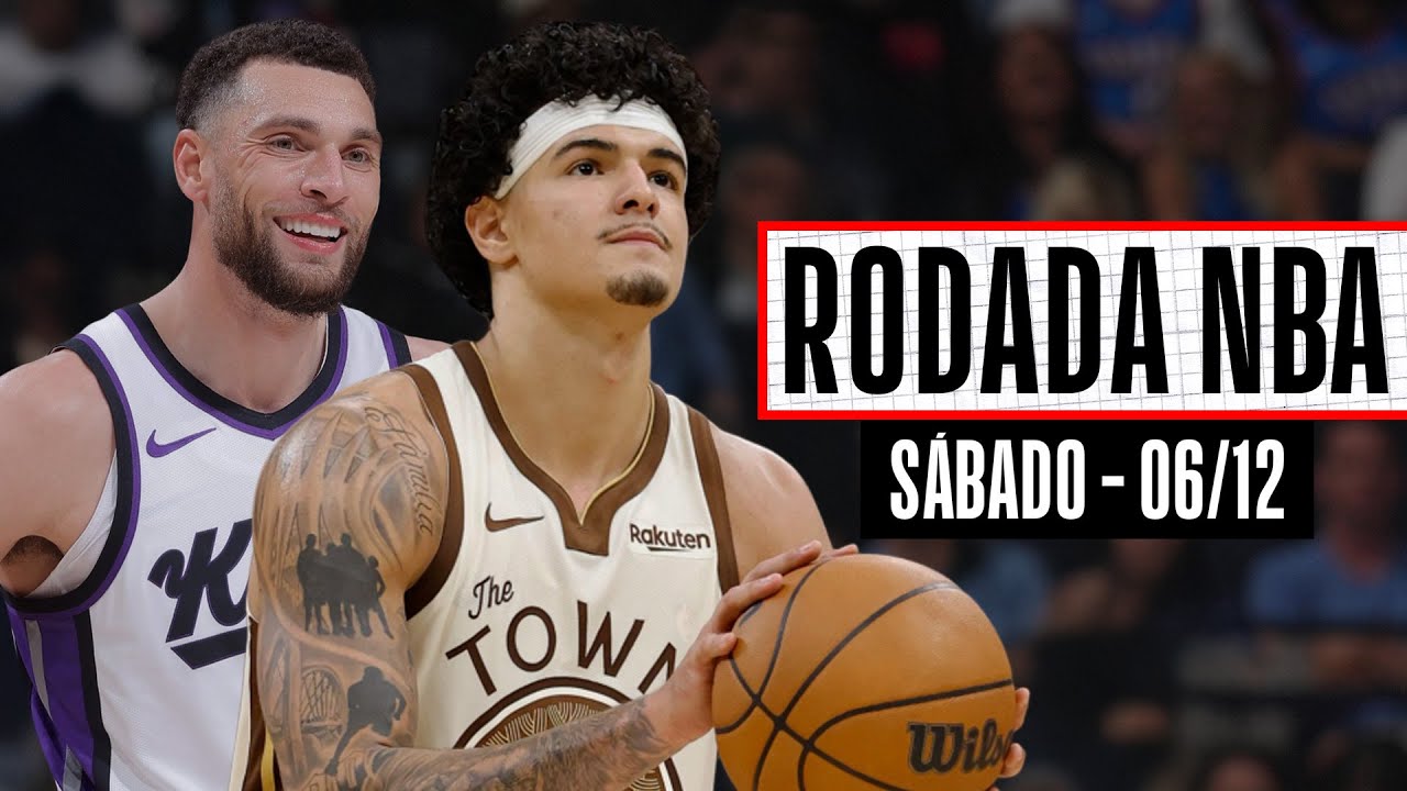 GUI SANTOS é fundamental na vitória dos WARRIORS; LAVINE brilha com 42 pontos - Rodada NBA 06/12