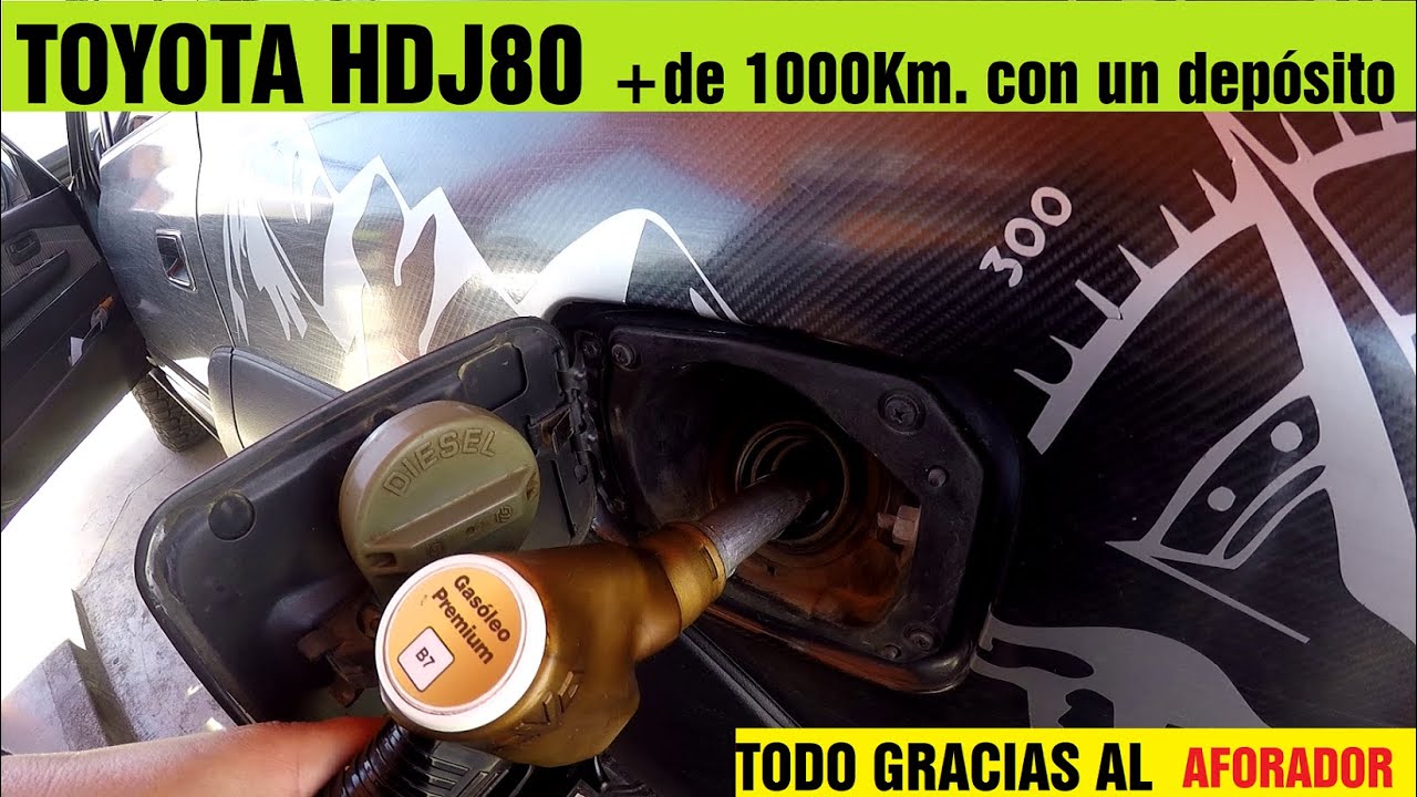 TOYOTA HDJ80. Más de 1000 Km. con un depósito. Es posible ????