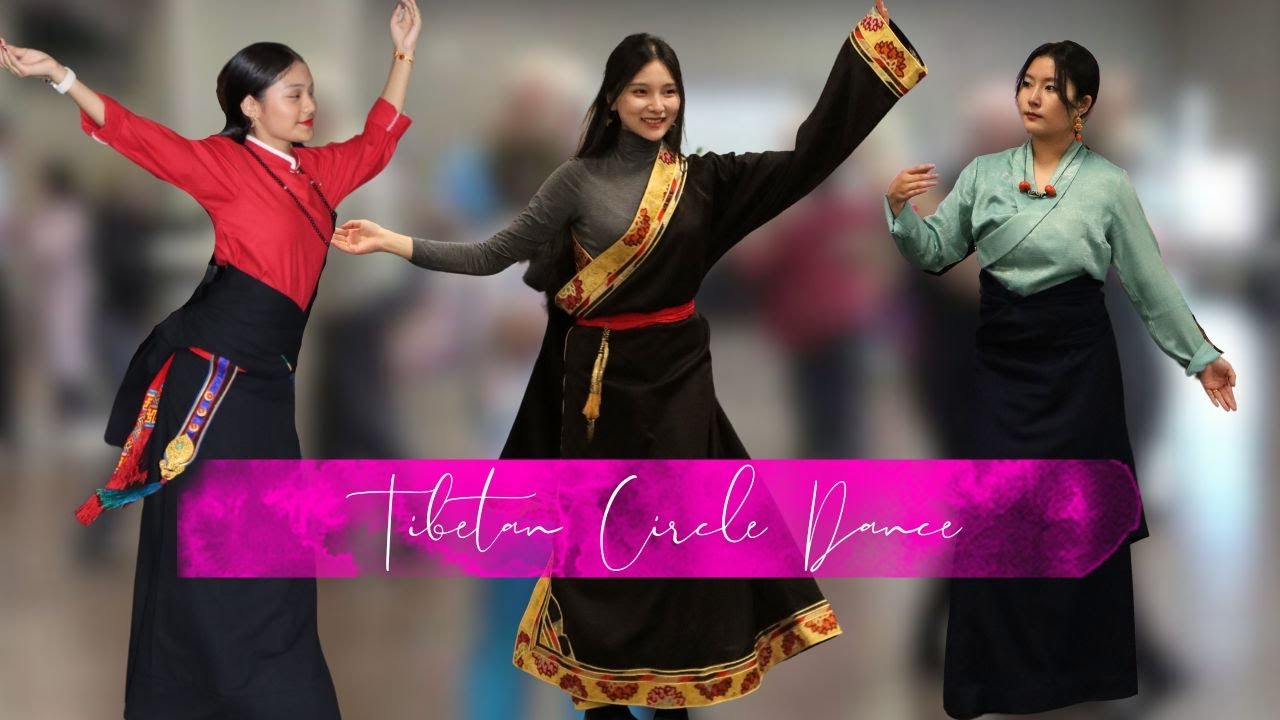 Tibetan Culture: Toronto Lhakar Gorshey on Dec 13, 2023, Circle Dance, Gorshay Songs
