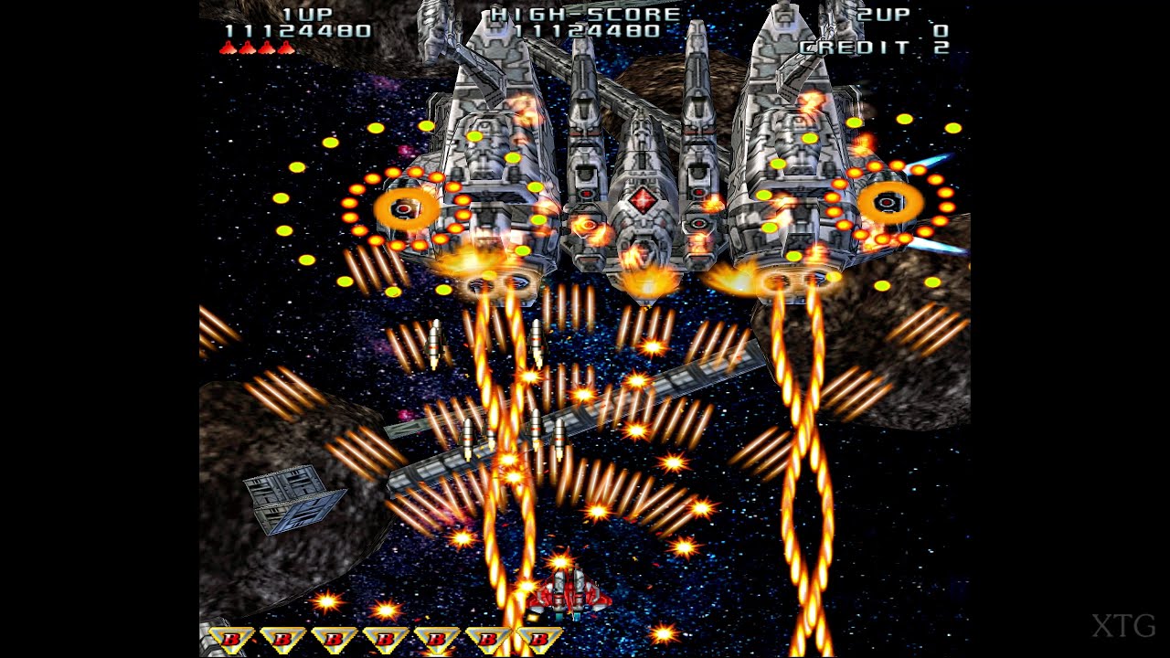 Raiden III PS2 Gameplay HD (PCSX2)