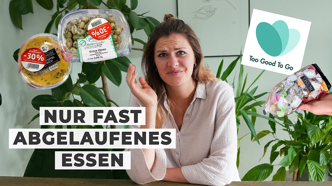 Ich esse einen Tag nur Lebensmittel, die fast abgelaufen sind - Essen retten - Too good to go