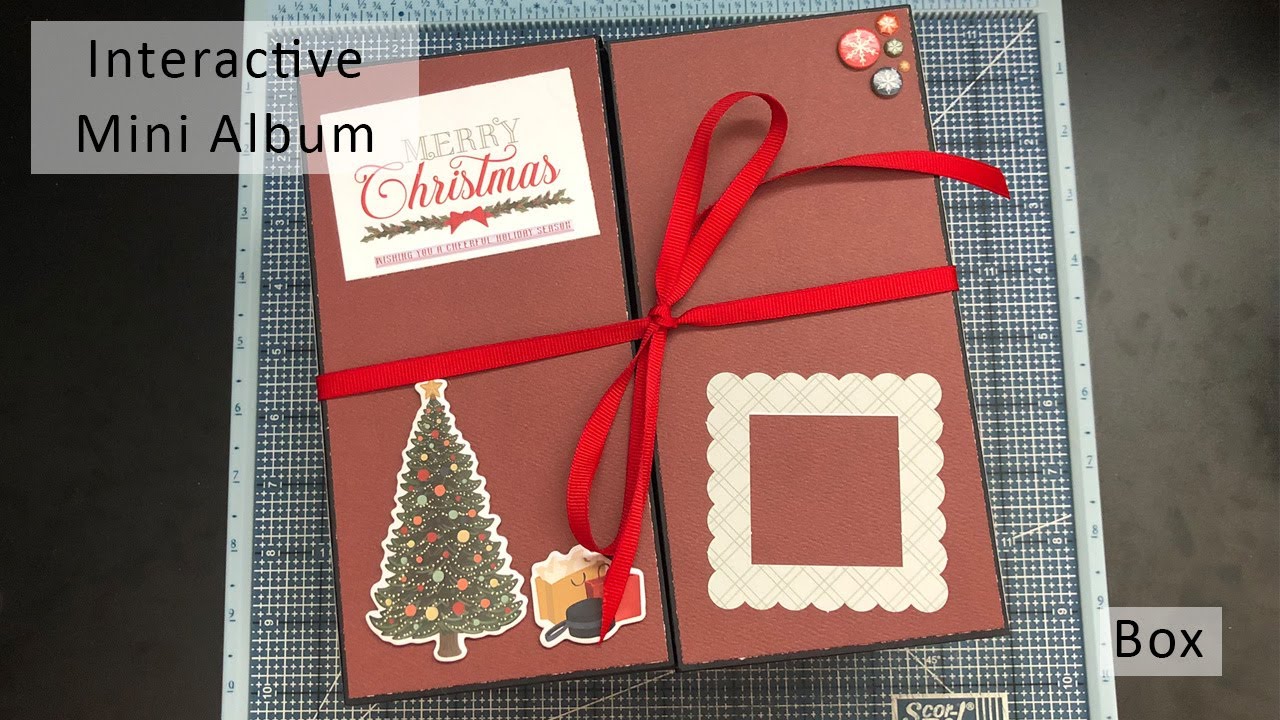 Interactive Mini Album Box