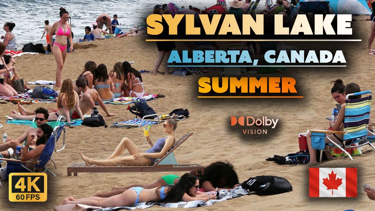 Canada, Sylvan Lake, Alberta |4K| Summer 2024 #canada #alberta #calgary #banff #sylvanlake
