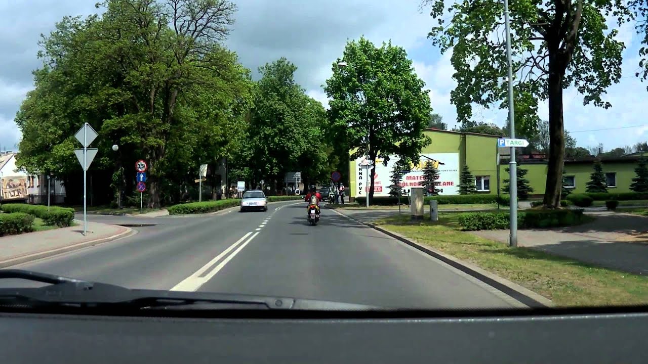 Driving through the streets Zlotow.MP4