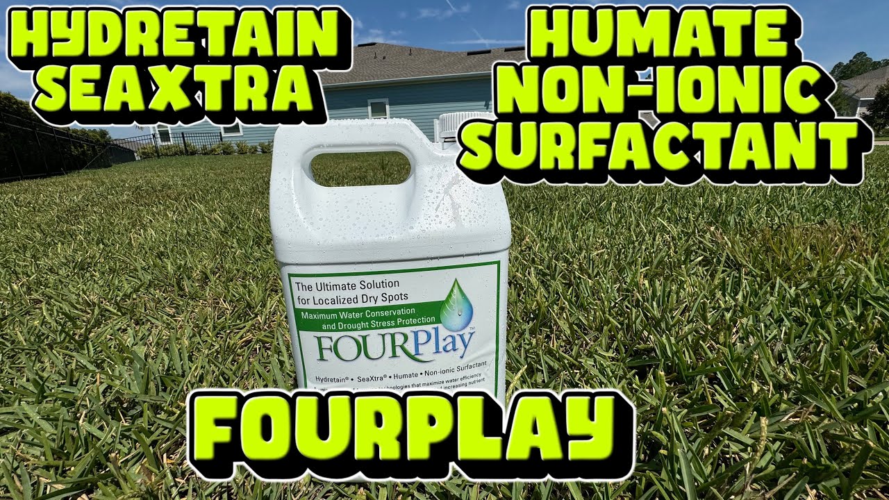 FOURPlay and Hydretain is key to a Healthy Lawn Life