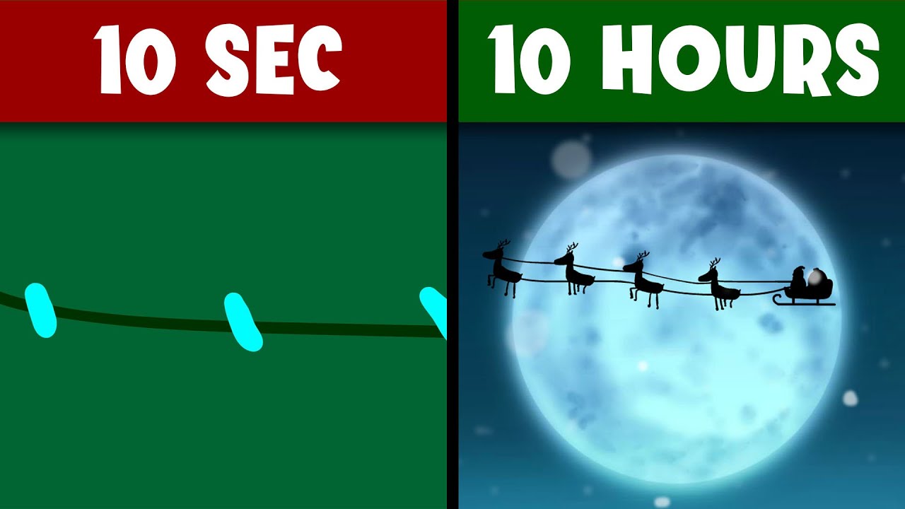 Animating Christmas in 10 Seconds vs 10 Hours