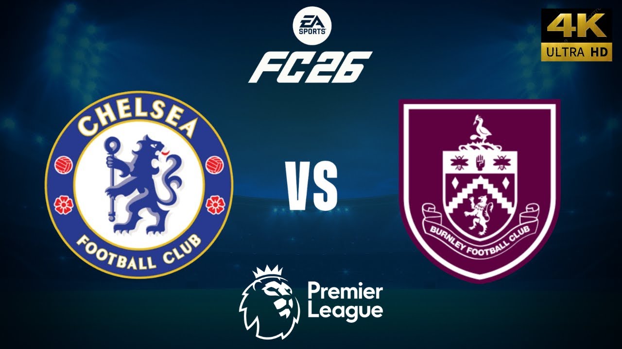 FC 26 - Chelsea vs Burnley - Premier League 25/26 Full Match - PC [4K60]
